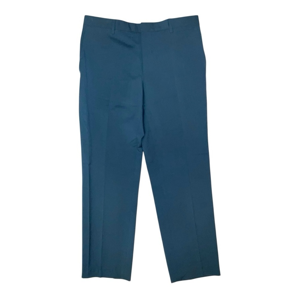 💼 PRADA Milano Men’s Dress Pants 🧵 Blue Tailored Trousers | Size 52 (US ~36)